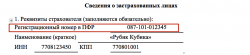 Где указать регистрационный номер СФР в "1С:Бухгалтерии 8" (ред. 3.0)